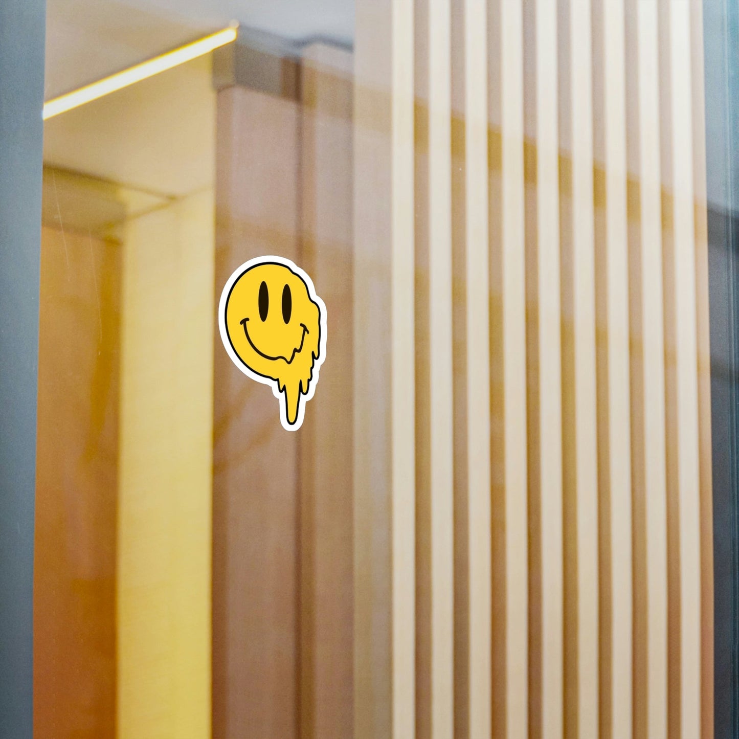 Melting Smiley Sticker