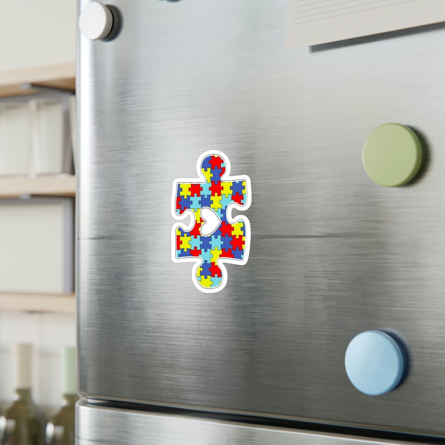 Autism Puzzle Piece Sticker