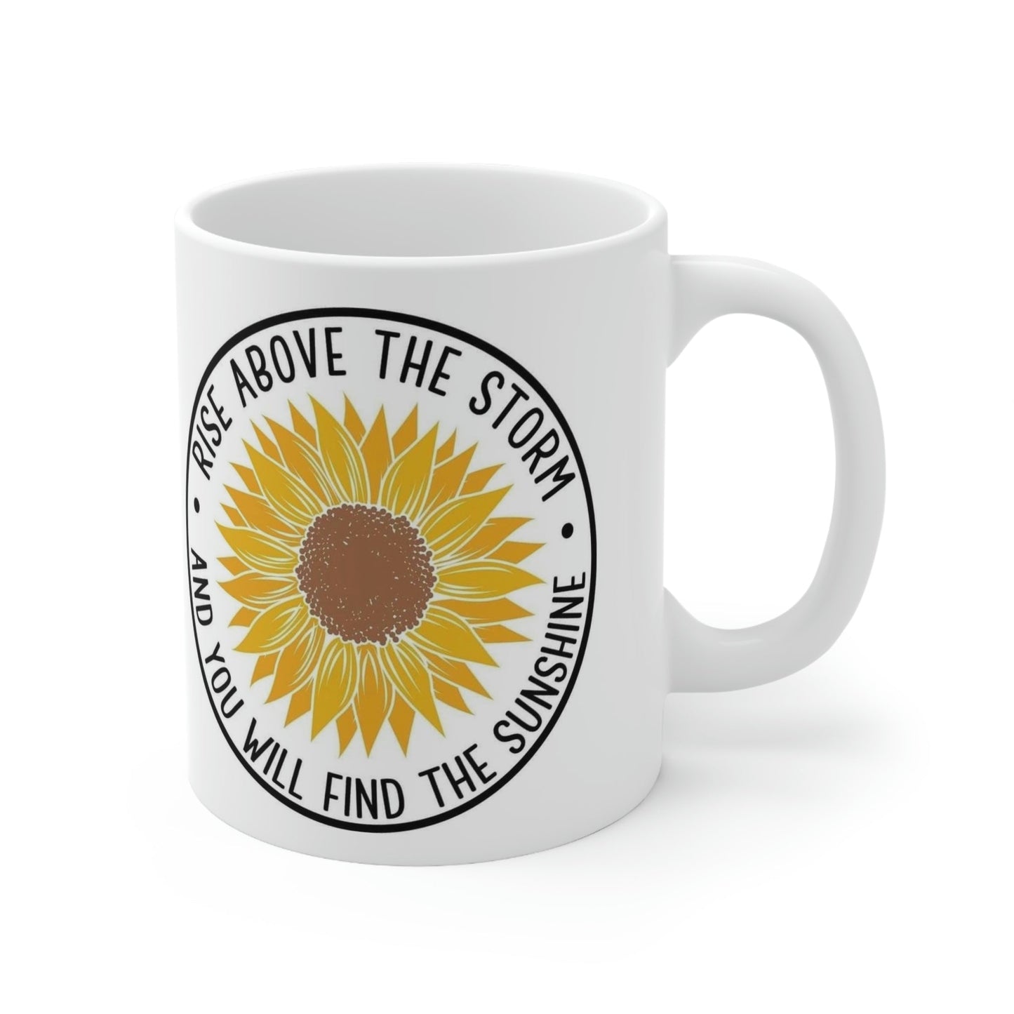 Rise Above Ceramic Mug 11oz