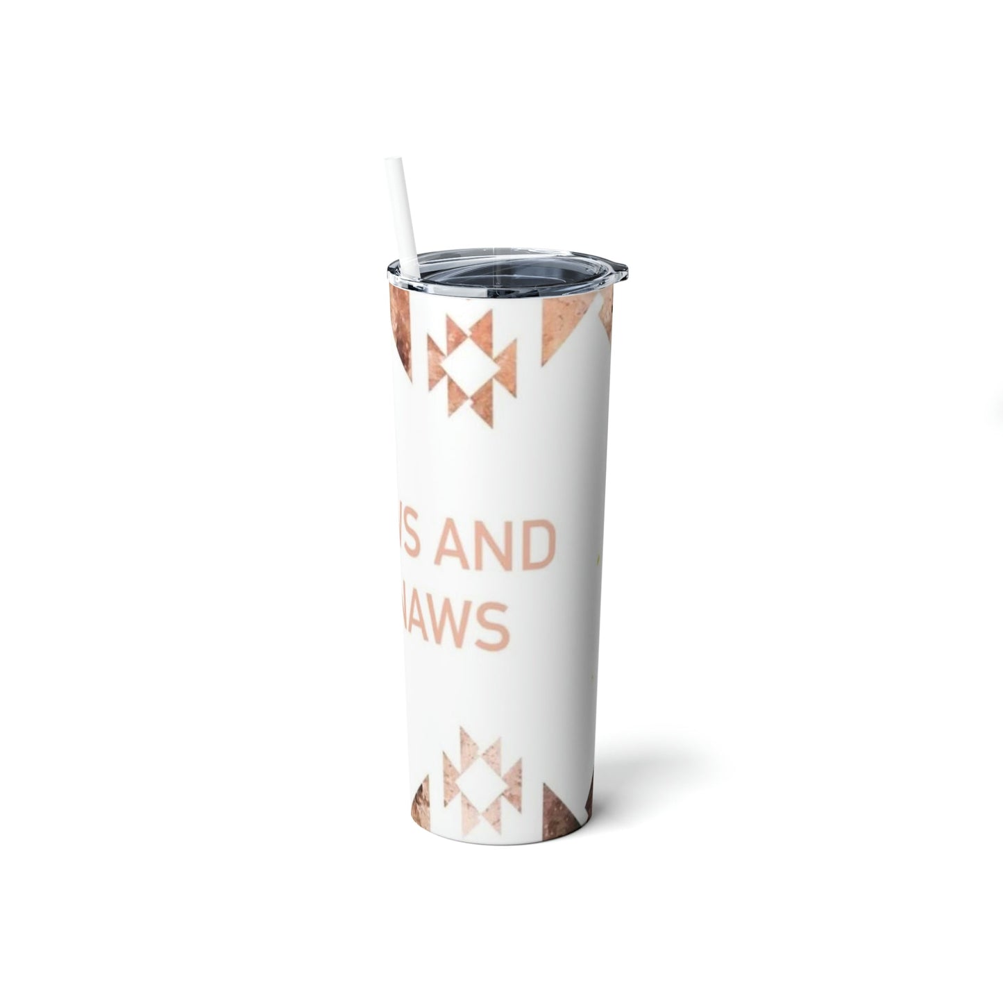 Yeehaws and Hellnaws Skinny Tumbler