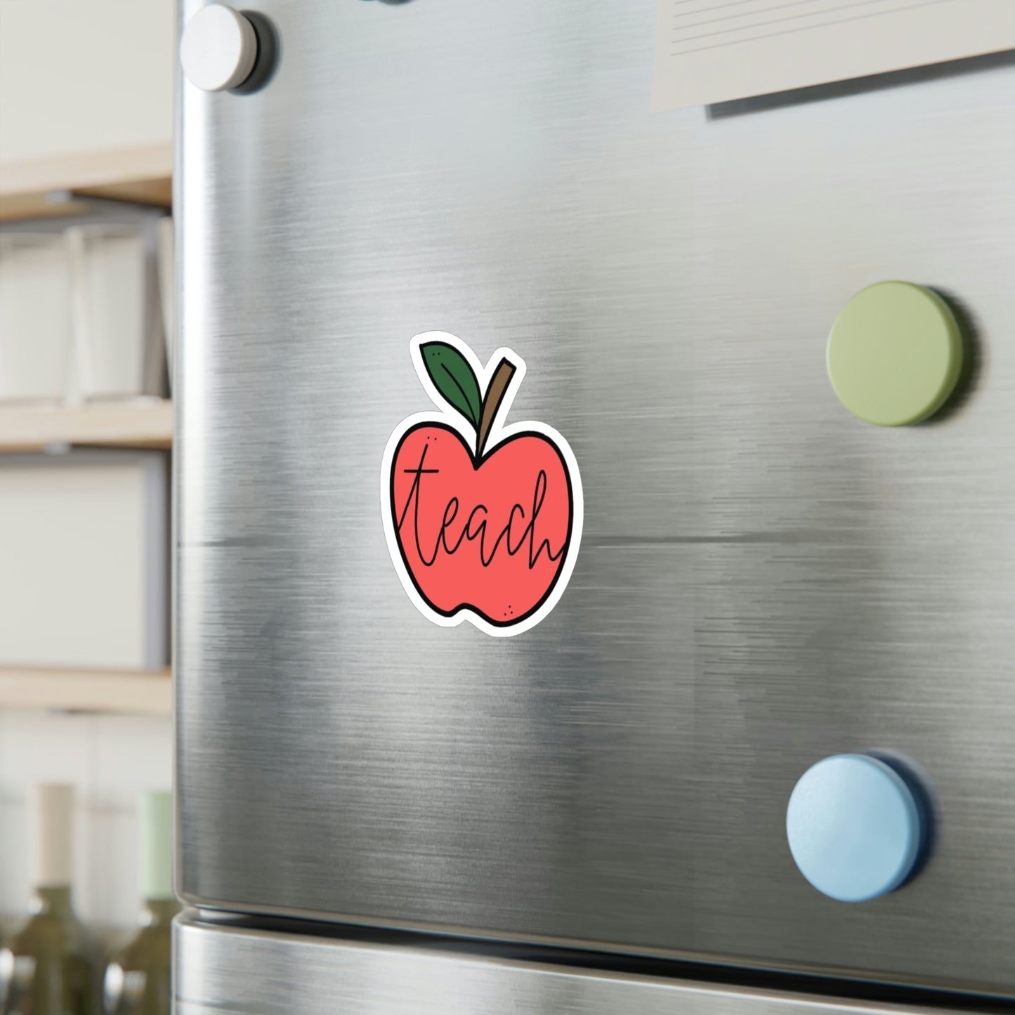 Teacher Apple Sticker