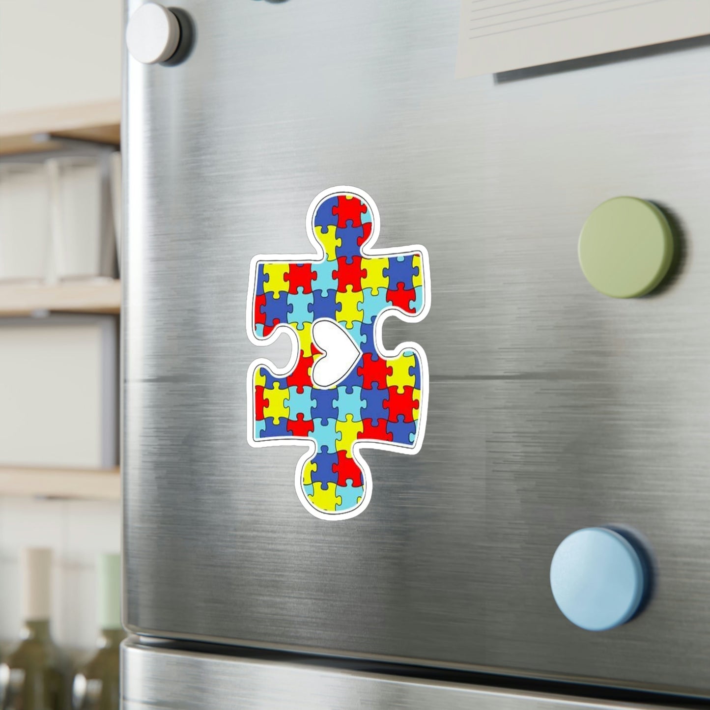 Autism Puzzle Piece Sticker