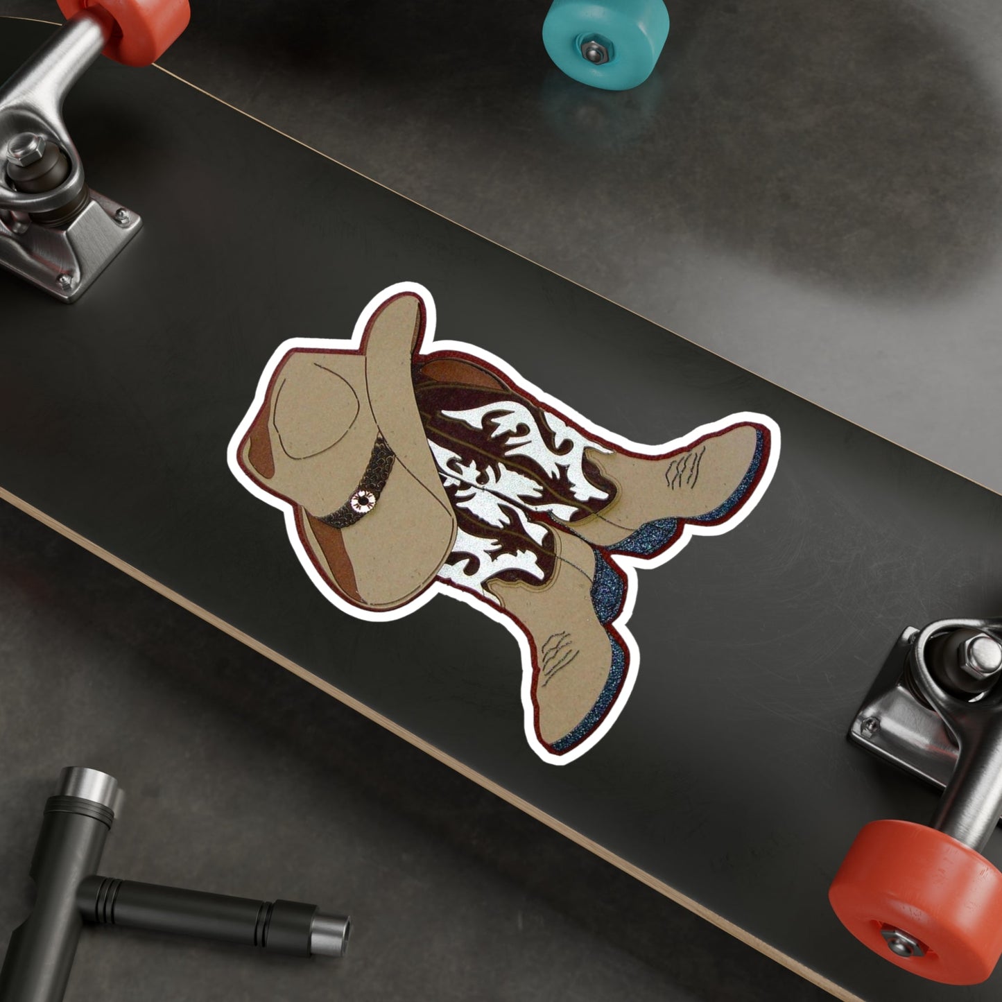 Cowboy Sticker