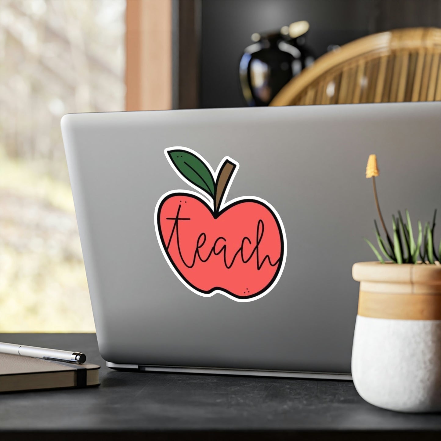 Teacher Apple Sticker