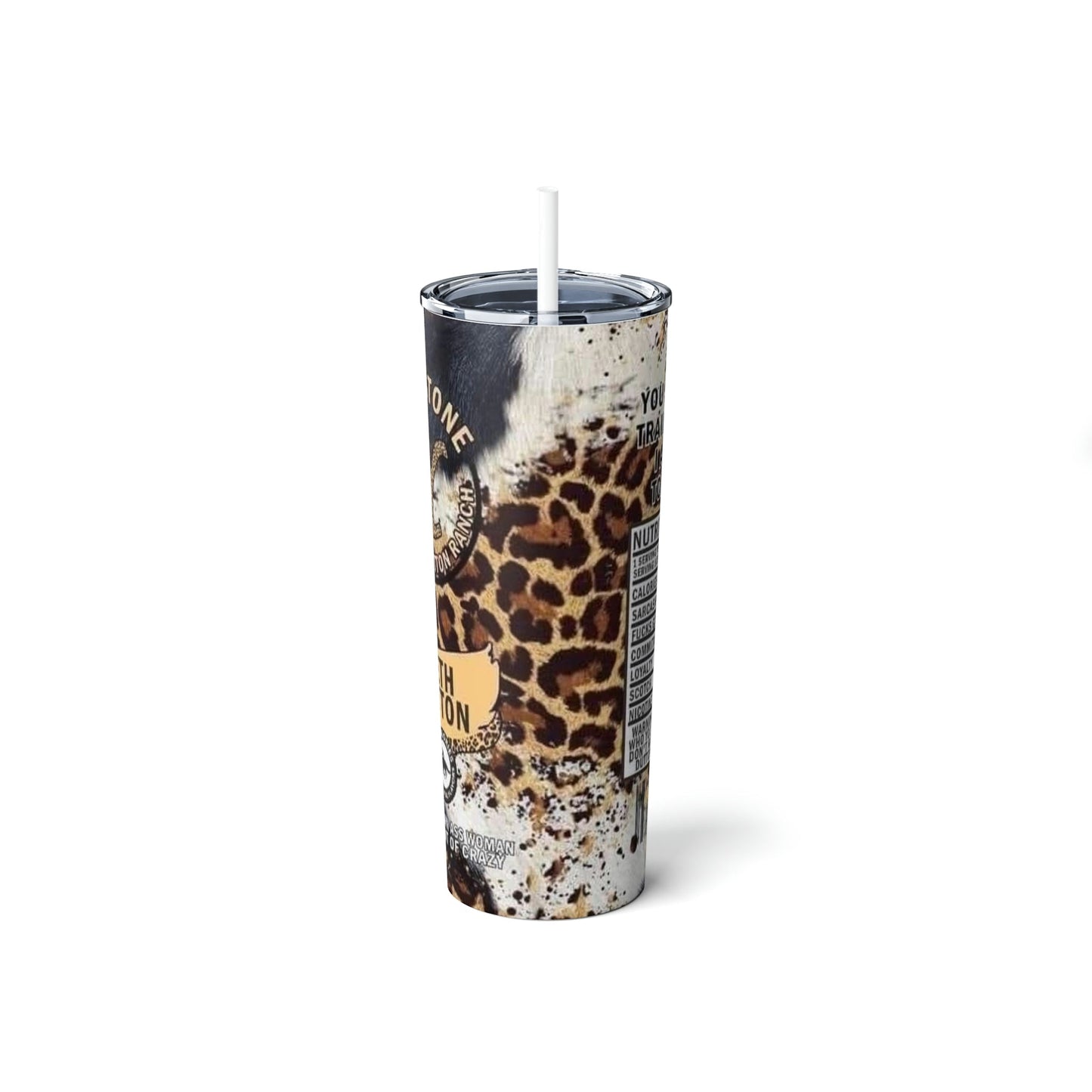 Beth Dutton Claw Skinny  Tumbler