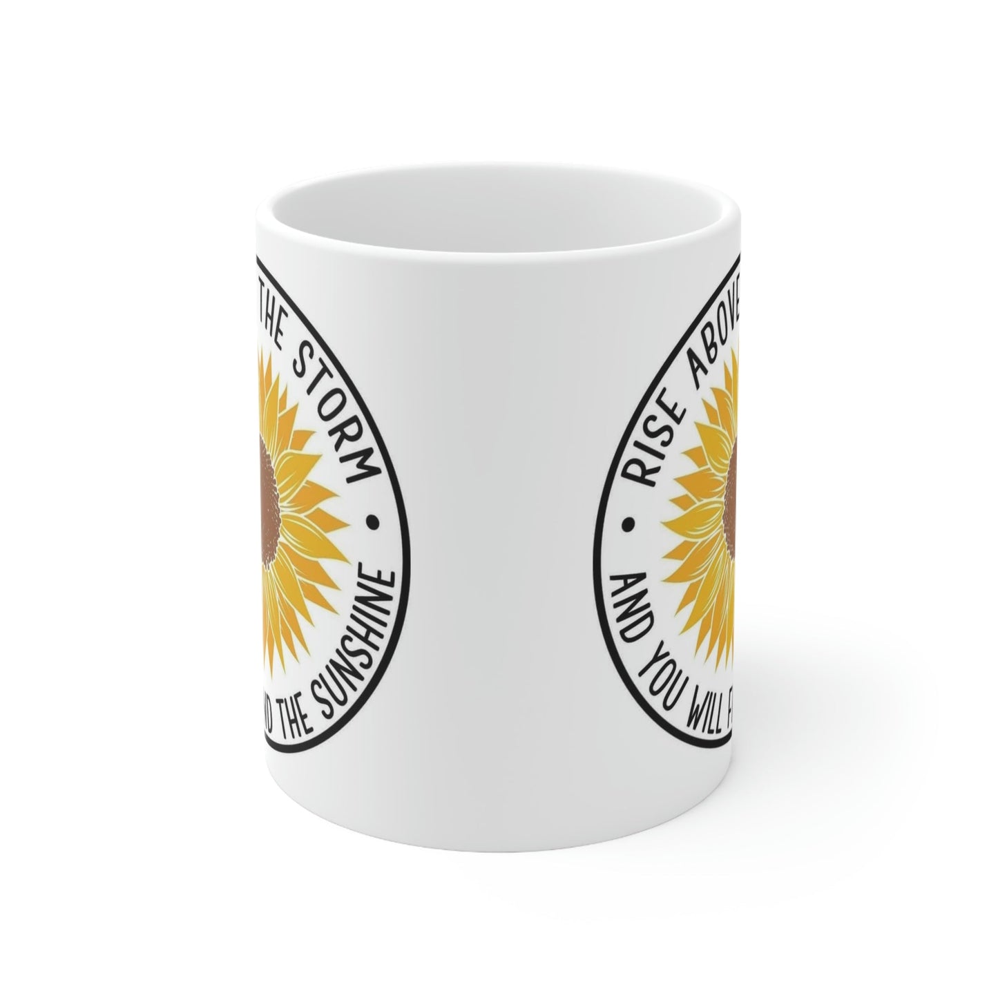 Rise Above Ceramic Mug 11oz