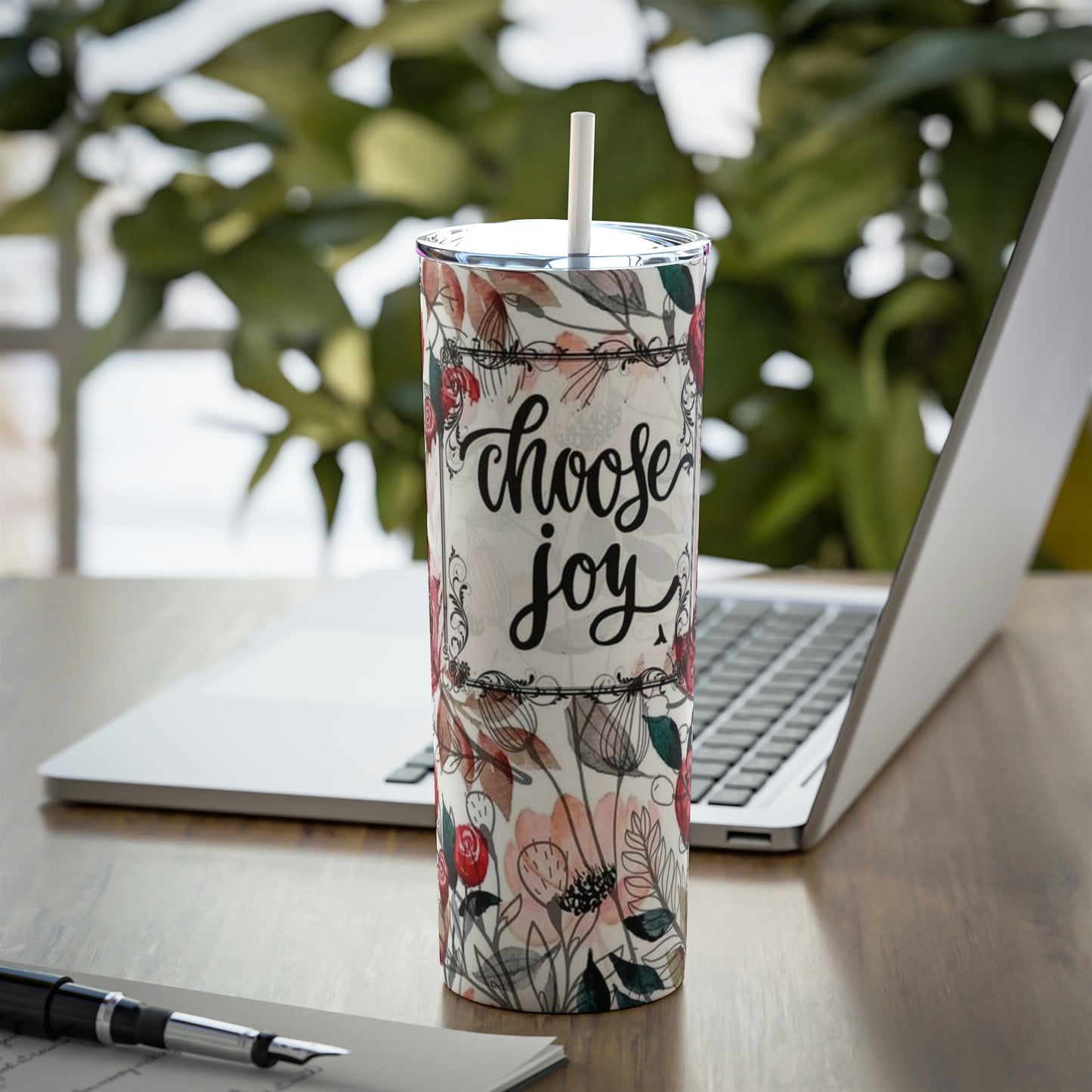 Choose Joy - Skinny Tumbler