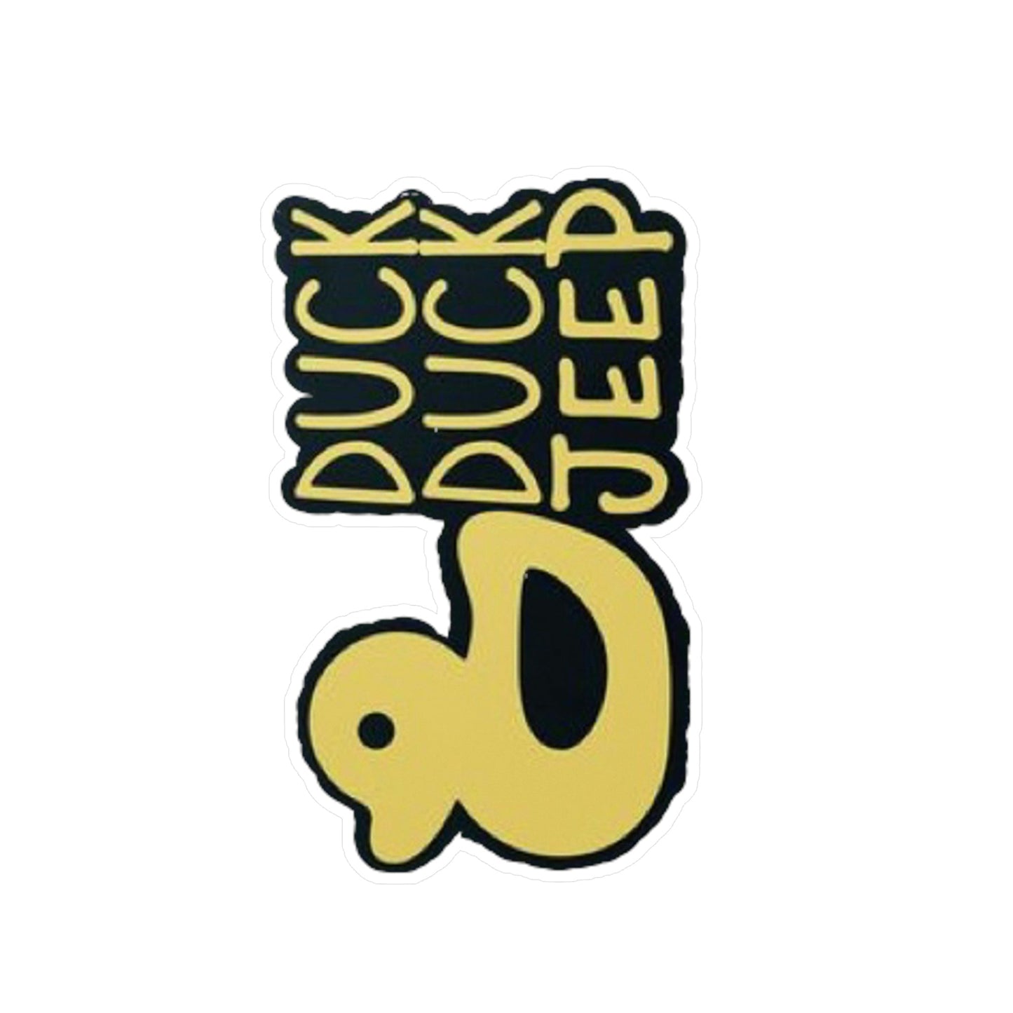 Duck Duck Jeep Sticker