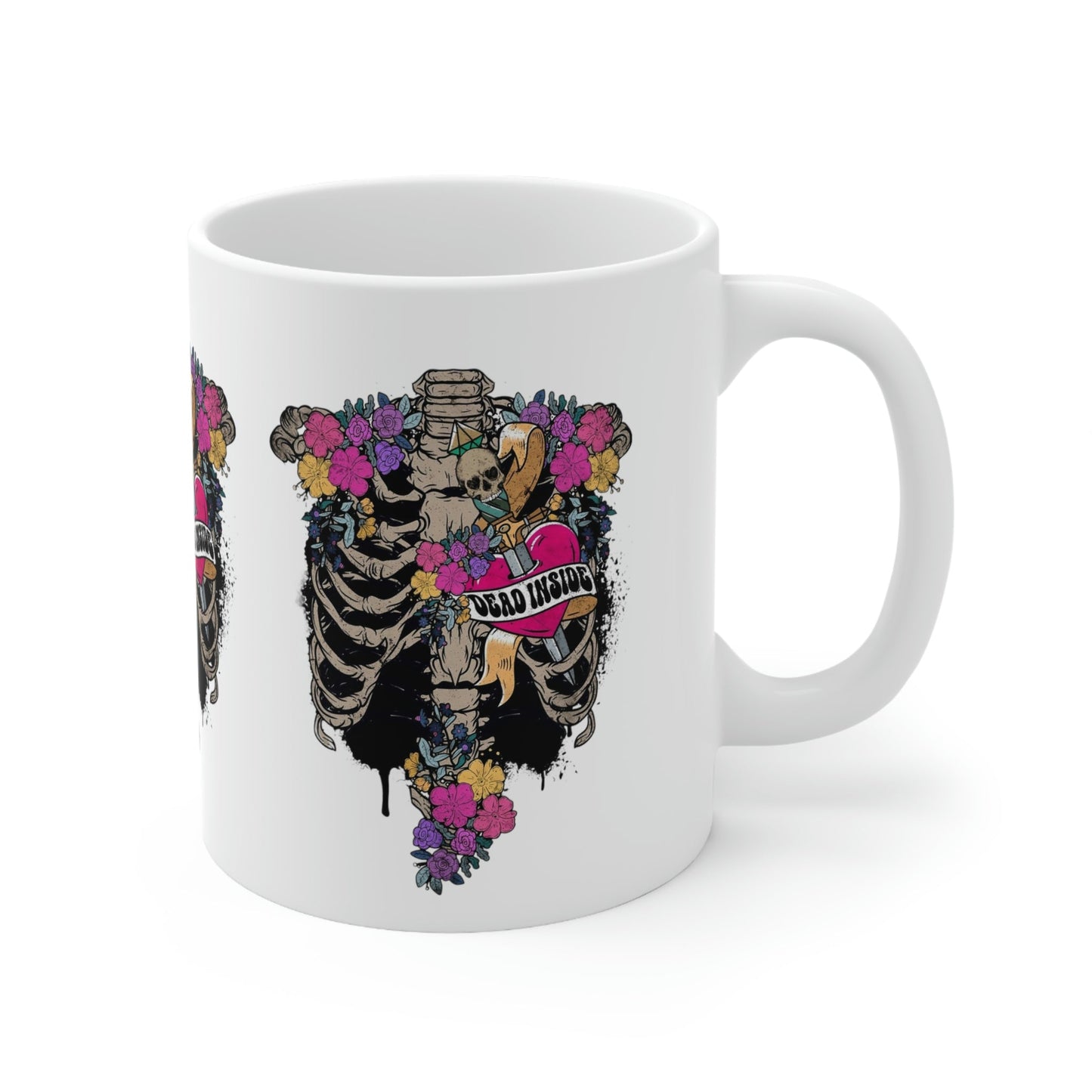 Dead Inside Ceramic Mug 11oz