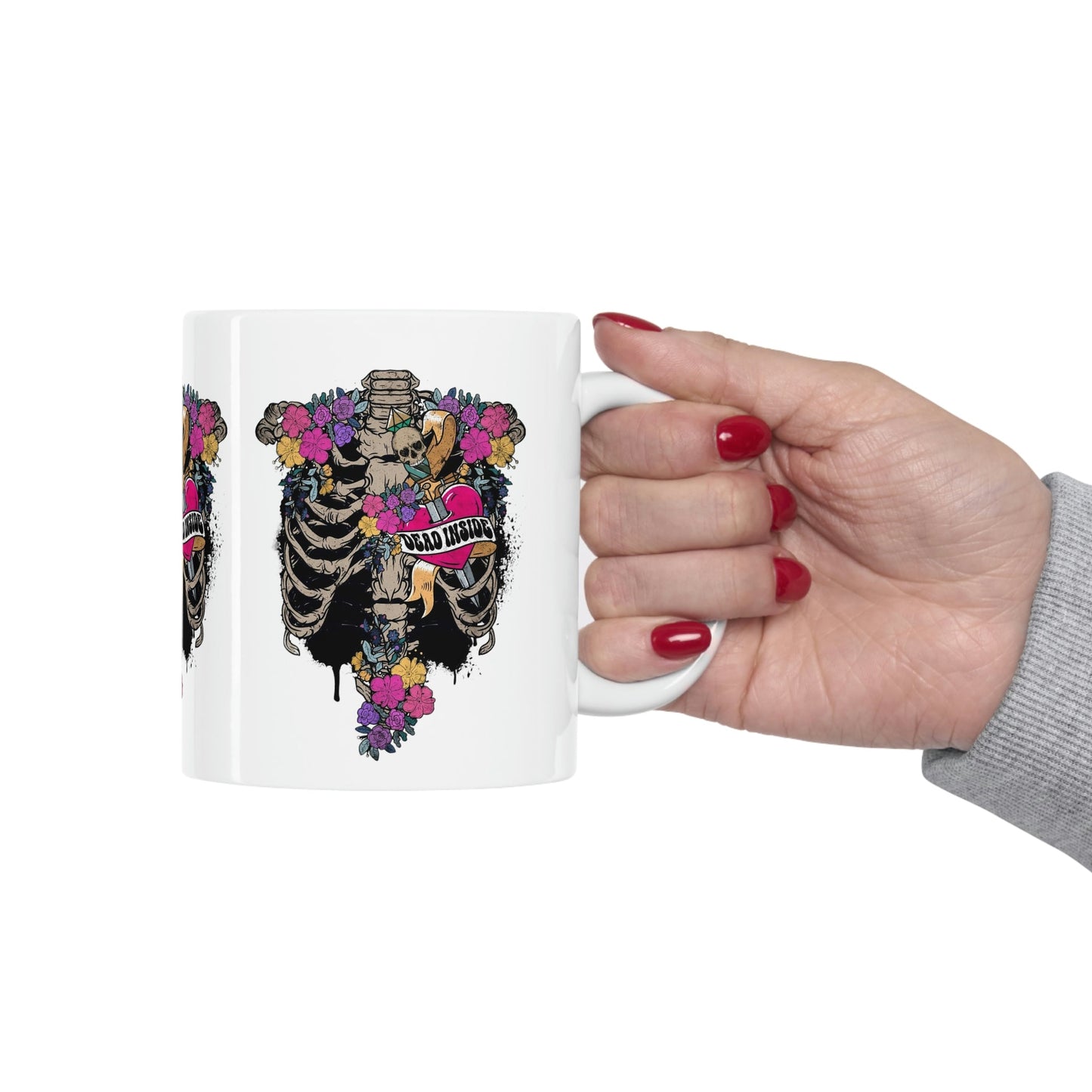 Dead Inside Ceramic Mug 11oz