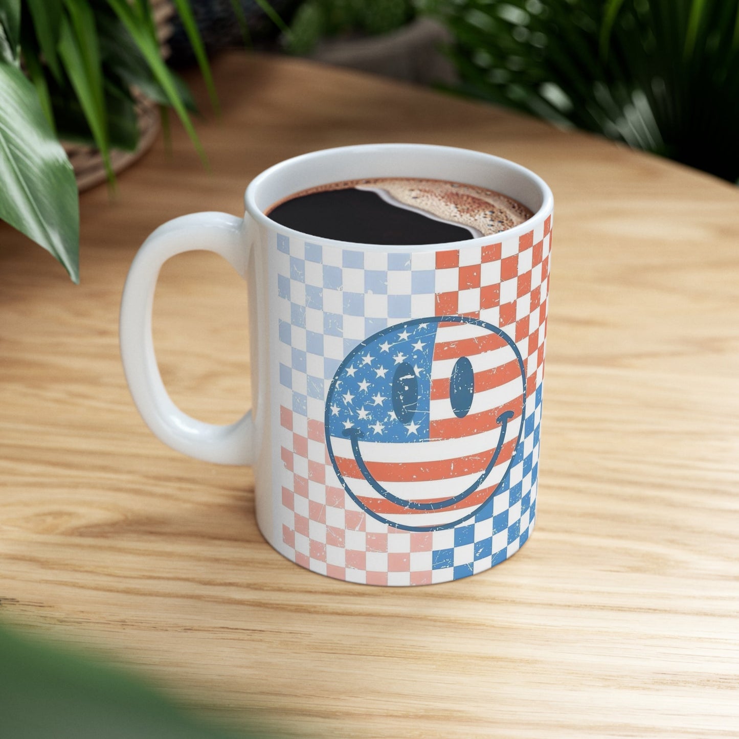 Patriotic Smile  Mug 11oz