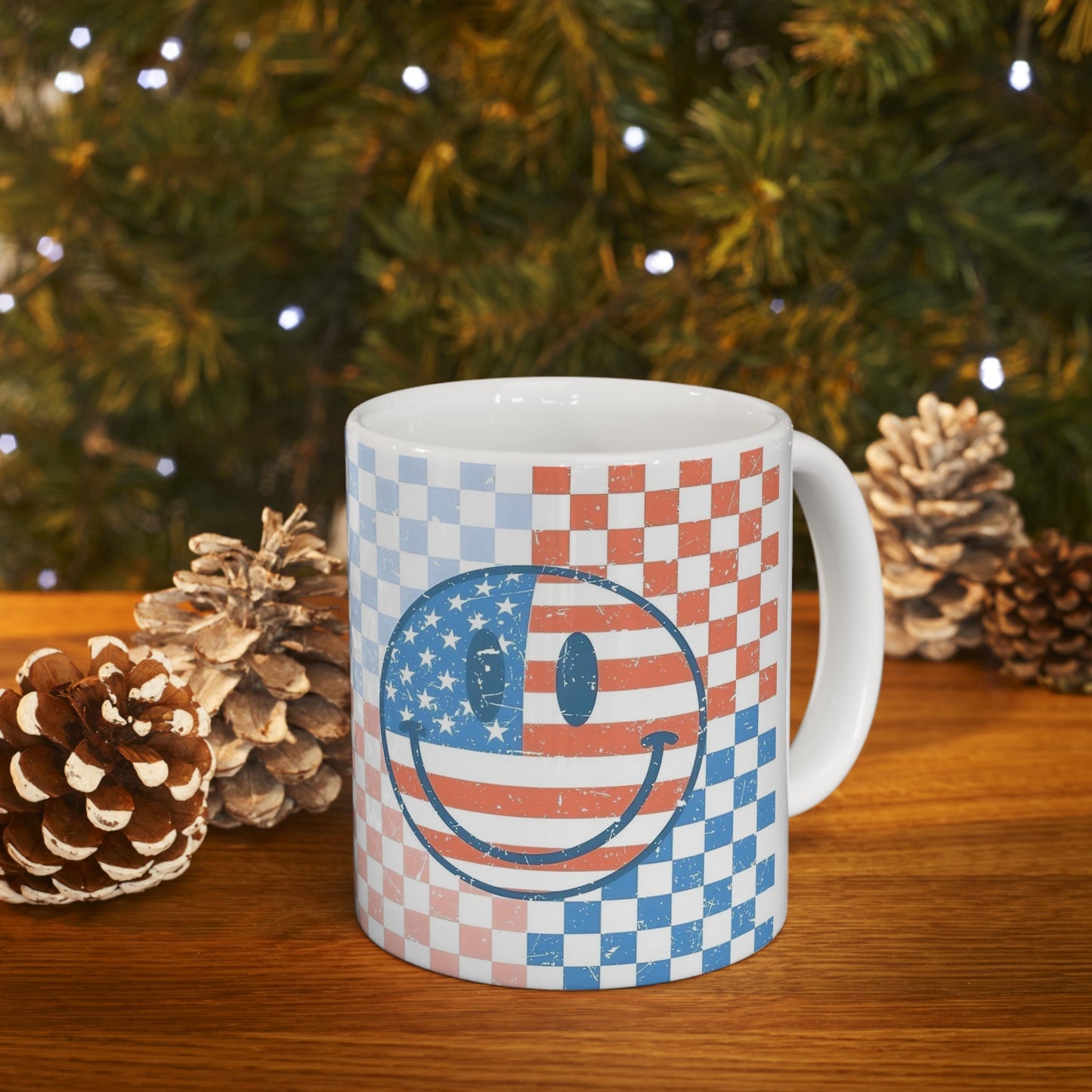 Patriotic Smile  Mug 11oz