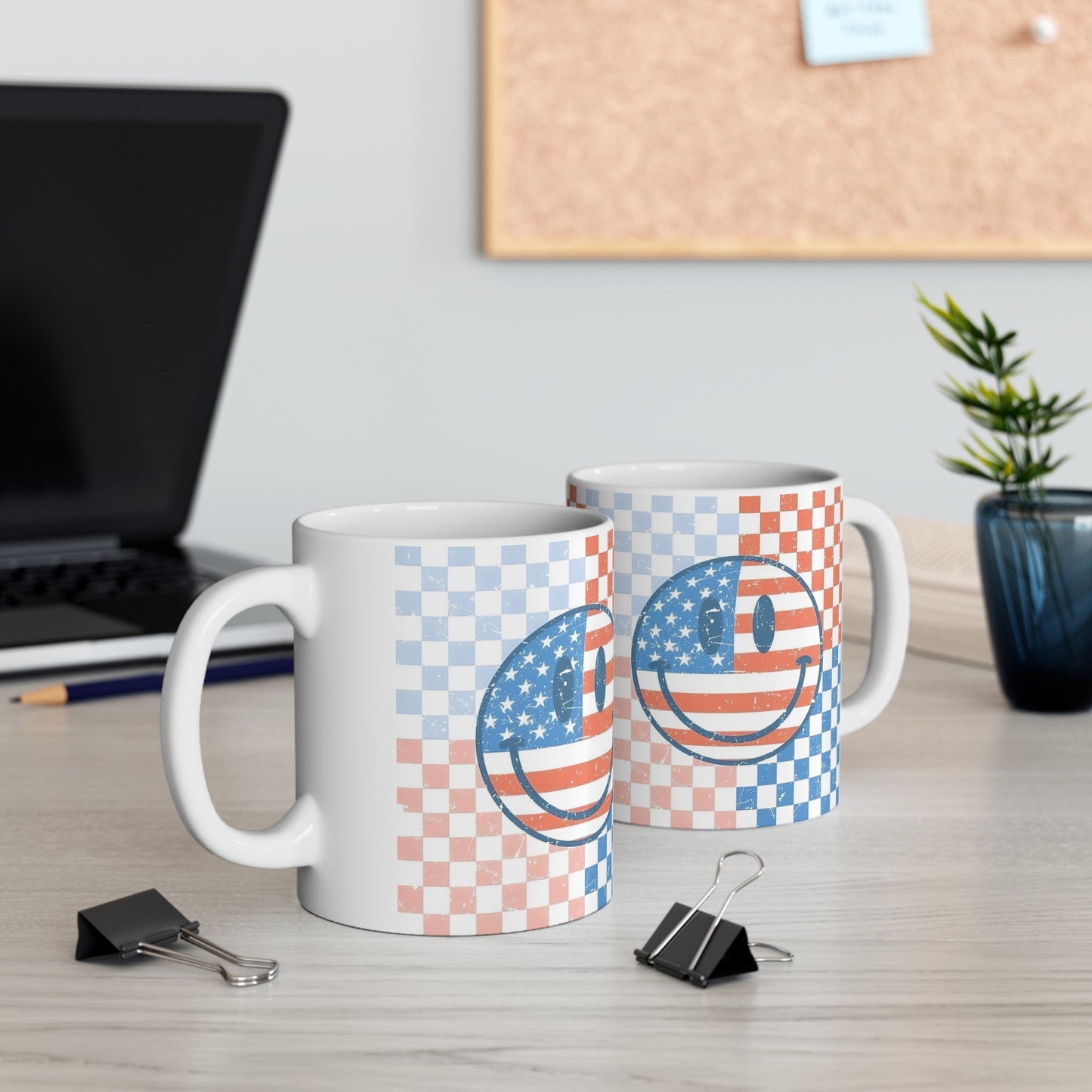 Patriotic Smile  Mug 11oz