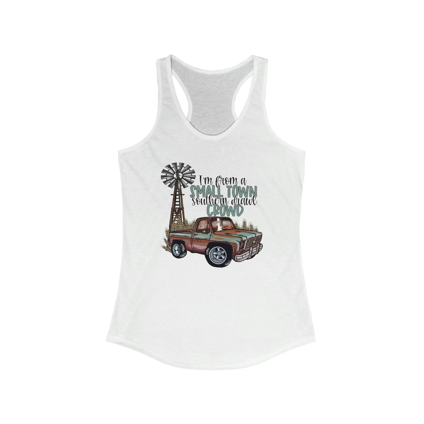 Small Town Racerback Tank